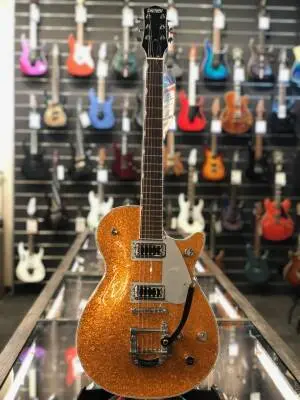 Store Special Product - Gretsch Guitars - Sparkle Jet Gold Sparkle 250-7914-535